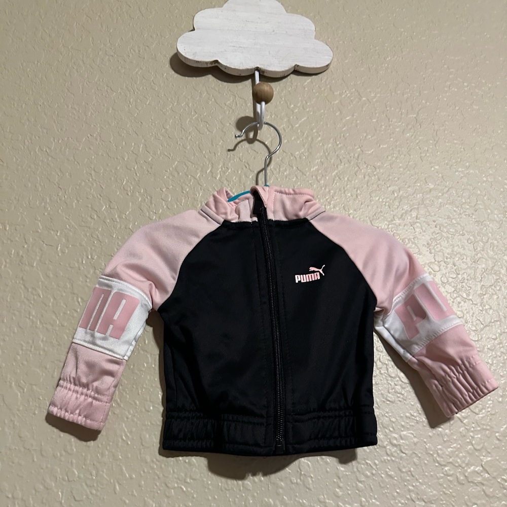 Donated☀️ Last chance 💙5/$25💙 Puma Track Jacket 0-3M - Picture 2 of 4